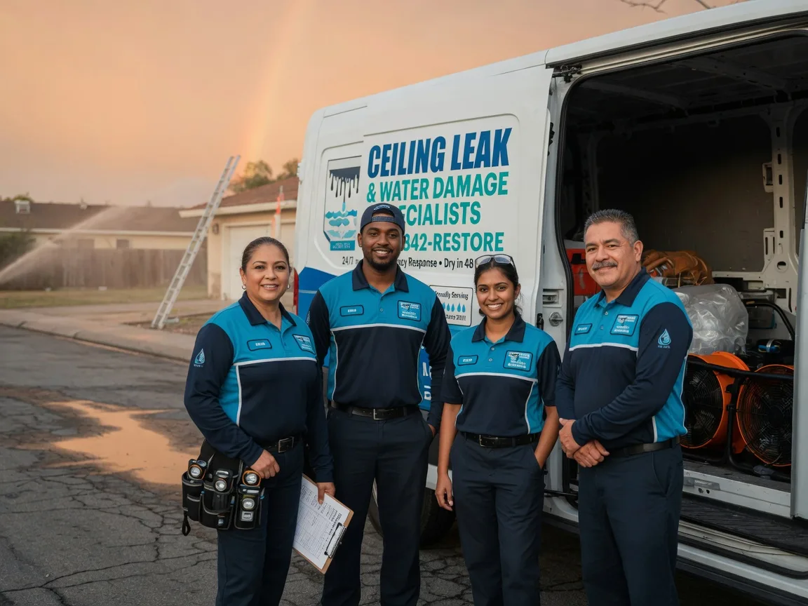 Ceiling Leak Cleanup company in Paynes Creek, CA